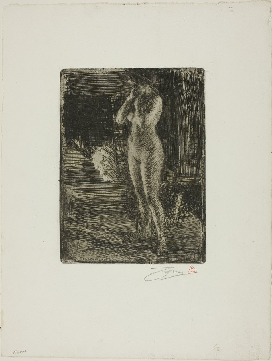 Den första posen av Anders Leonard Zorn