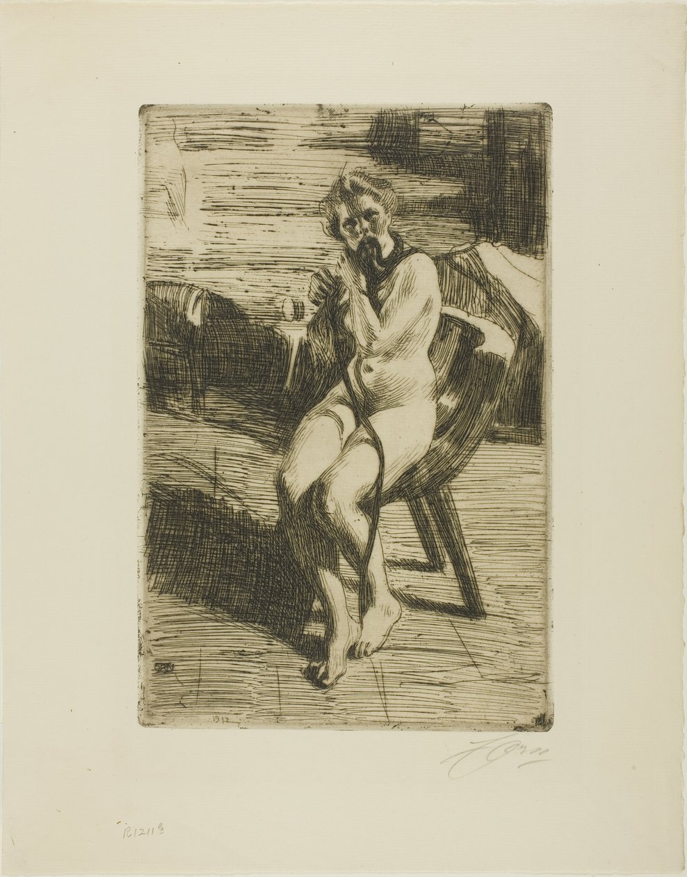 Hårbandet av Anders Leonard Zorn