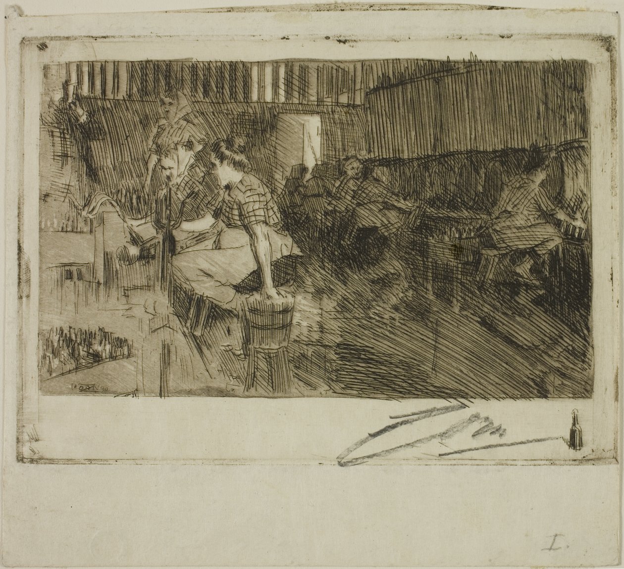 Det lilla bryggeriet av Anders Leonard Zorn