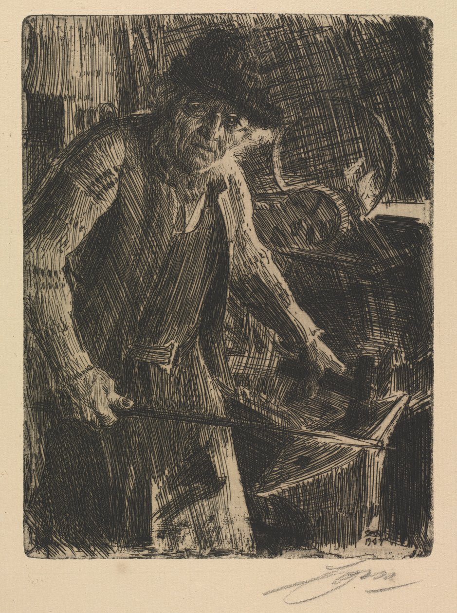 Mästarsmeden av Anders Leonard Zorn