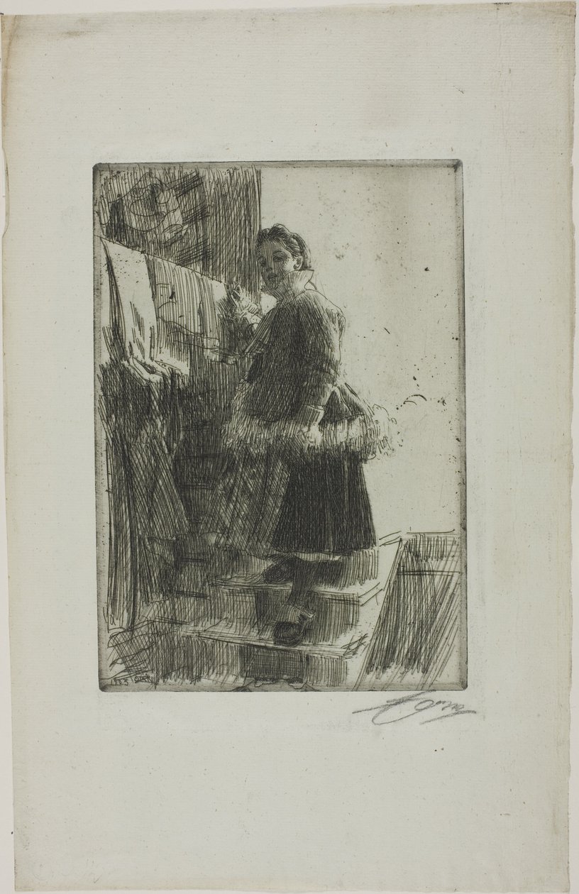 Förrådet av Anders Leonard Zorn