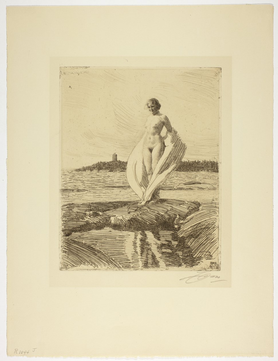 Svanen av Anders Leonard Zorn