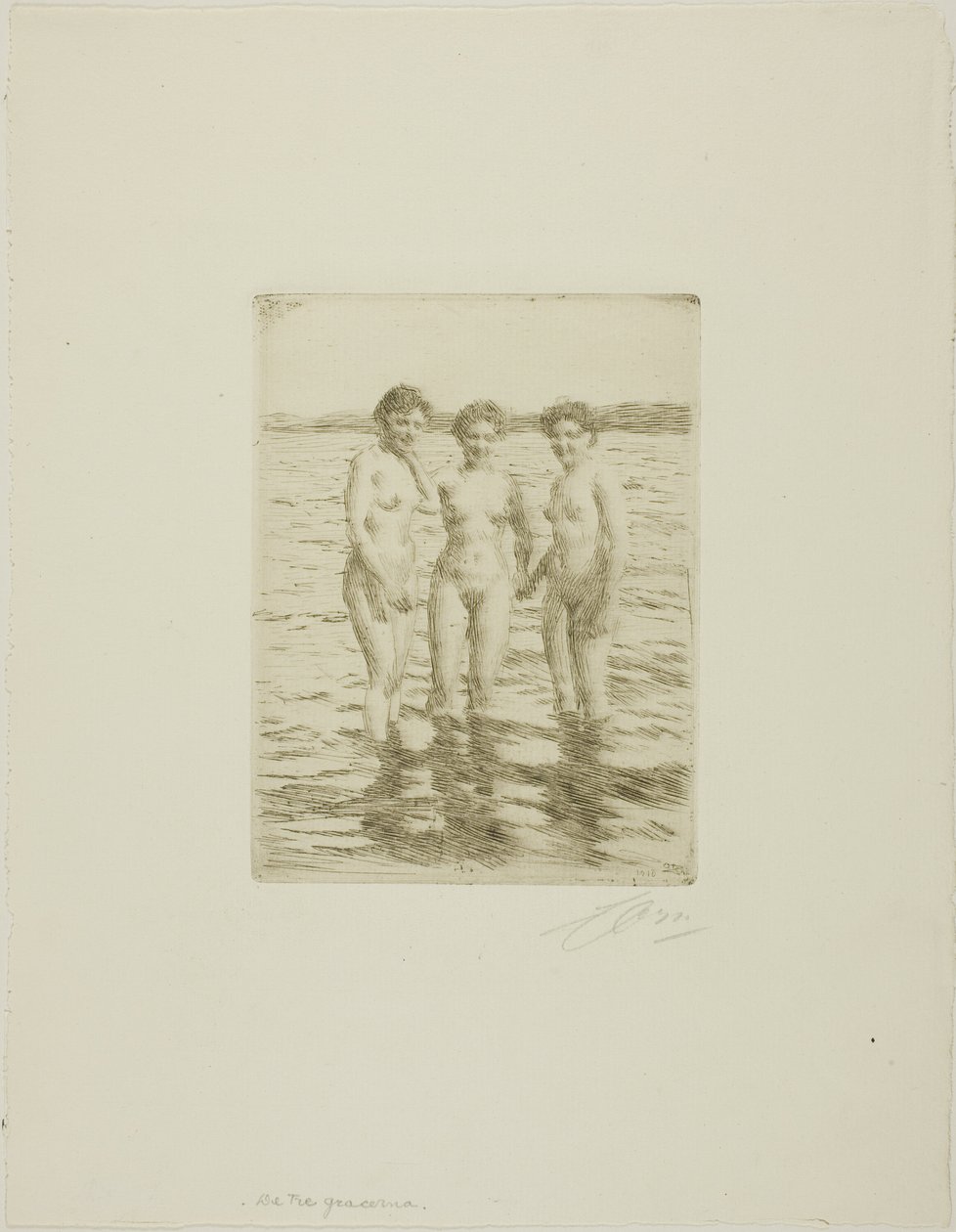 De tre nåderna av Anders Leonard Zorn