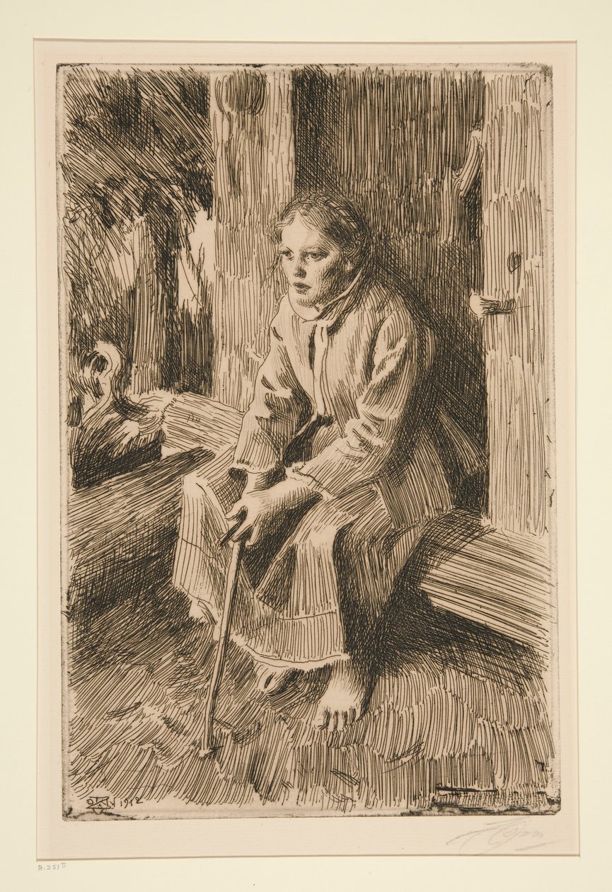 Med protein av Anders Leonard Zorn