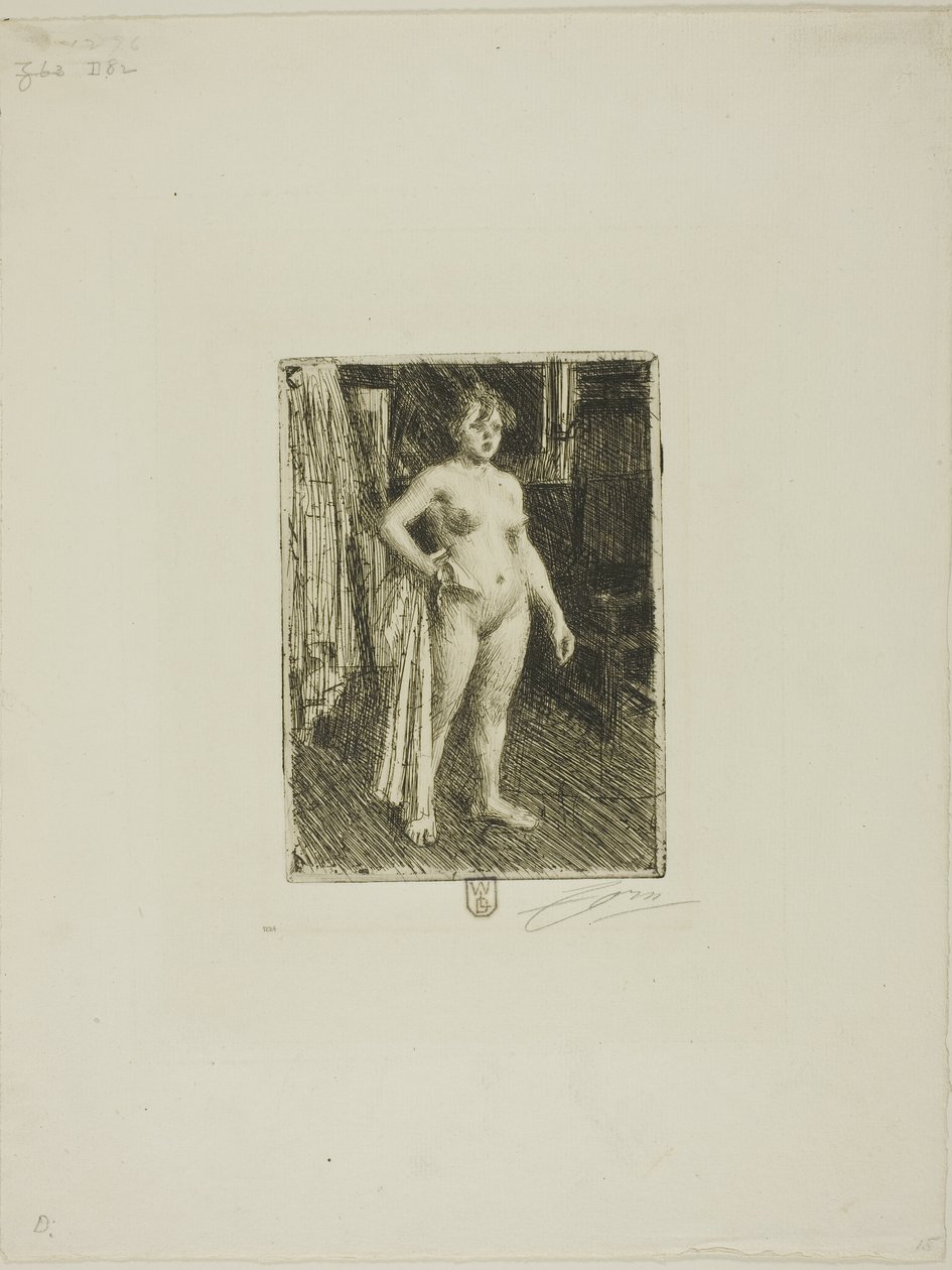 Venus från La Villette av Anders Leonard Zorn
