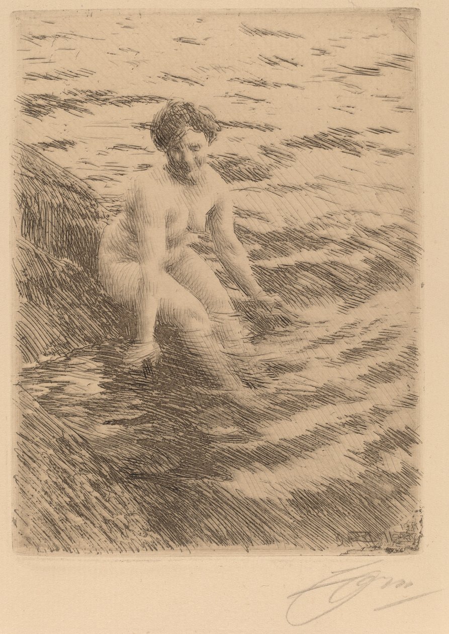 Våt av Anders Leonard Zorn