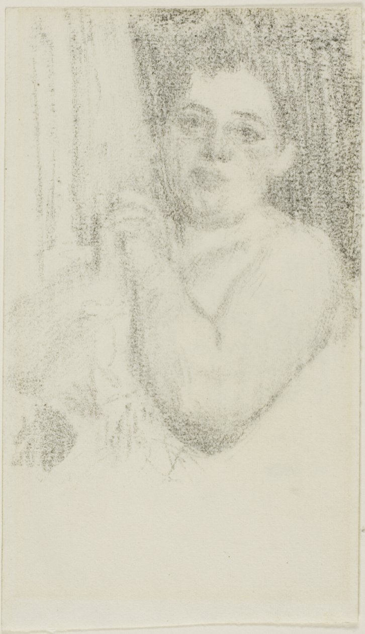 Kvinna med knäppta händer av Anders Zorn