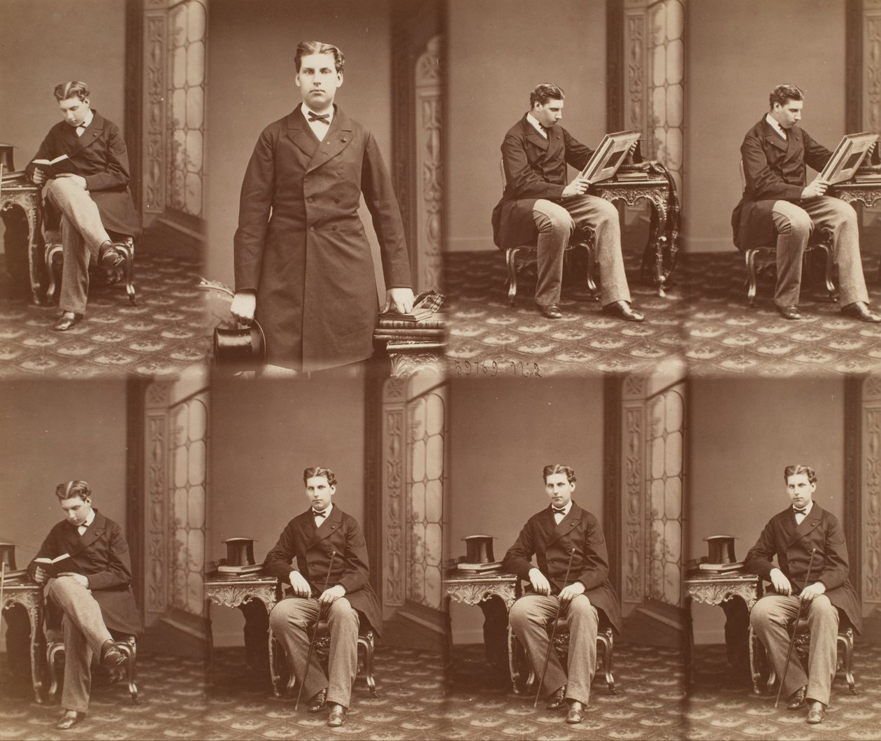 hertig av Coimbra av Andre Adolphe Eugene Disderi