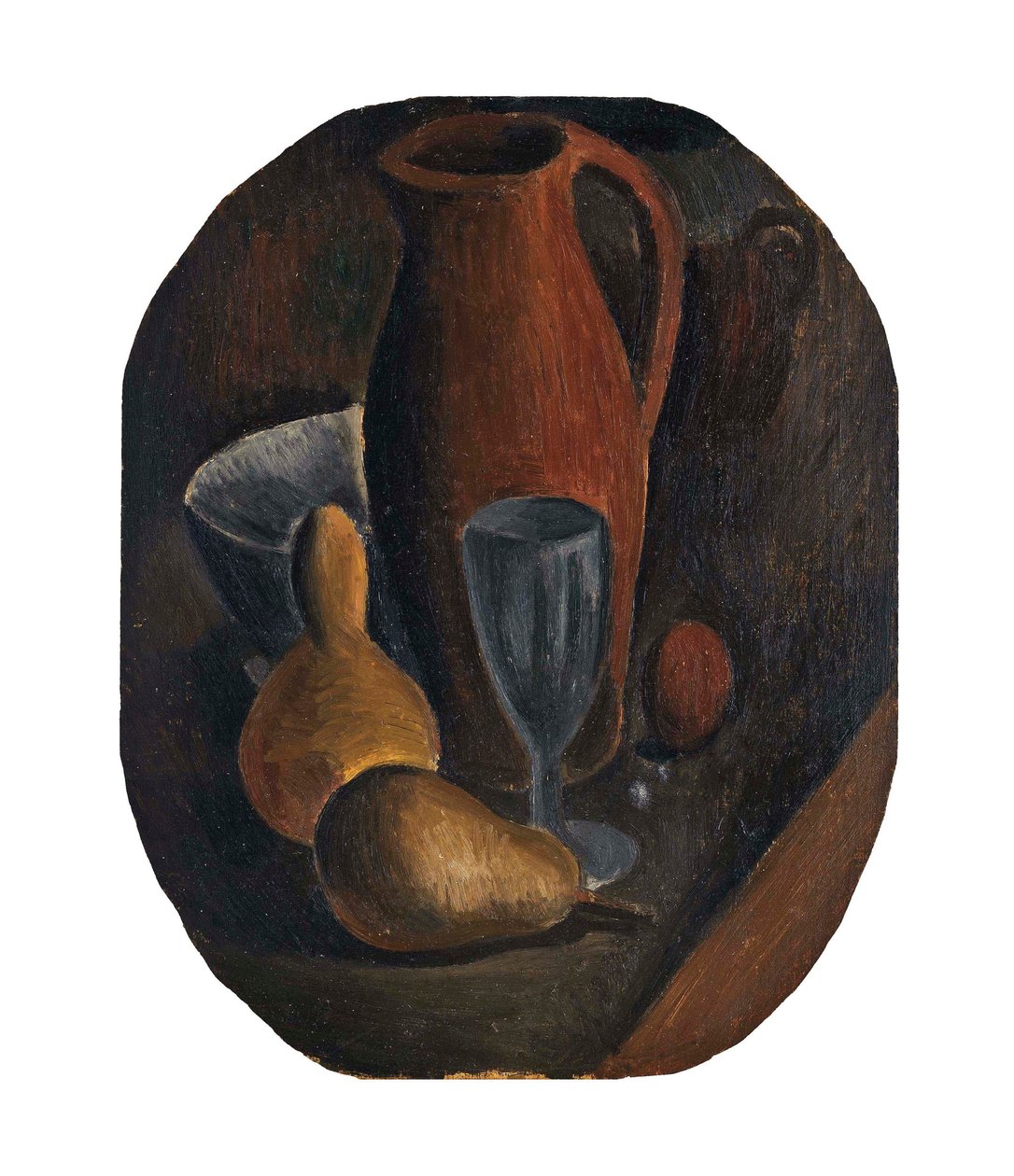 Stilleben med glas av Andre Derain
