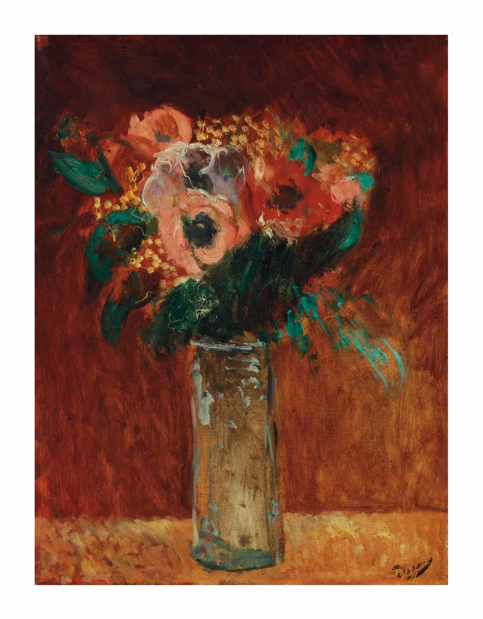 Blomstervas av Andre Derain