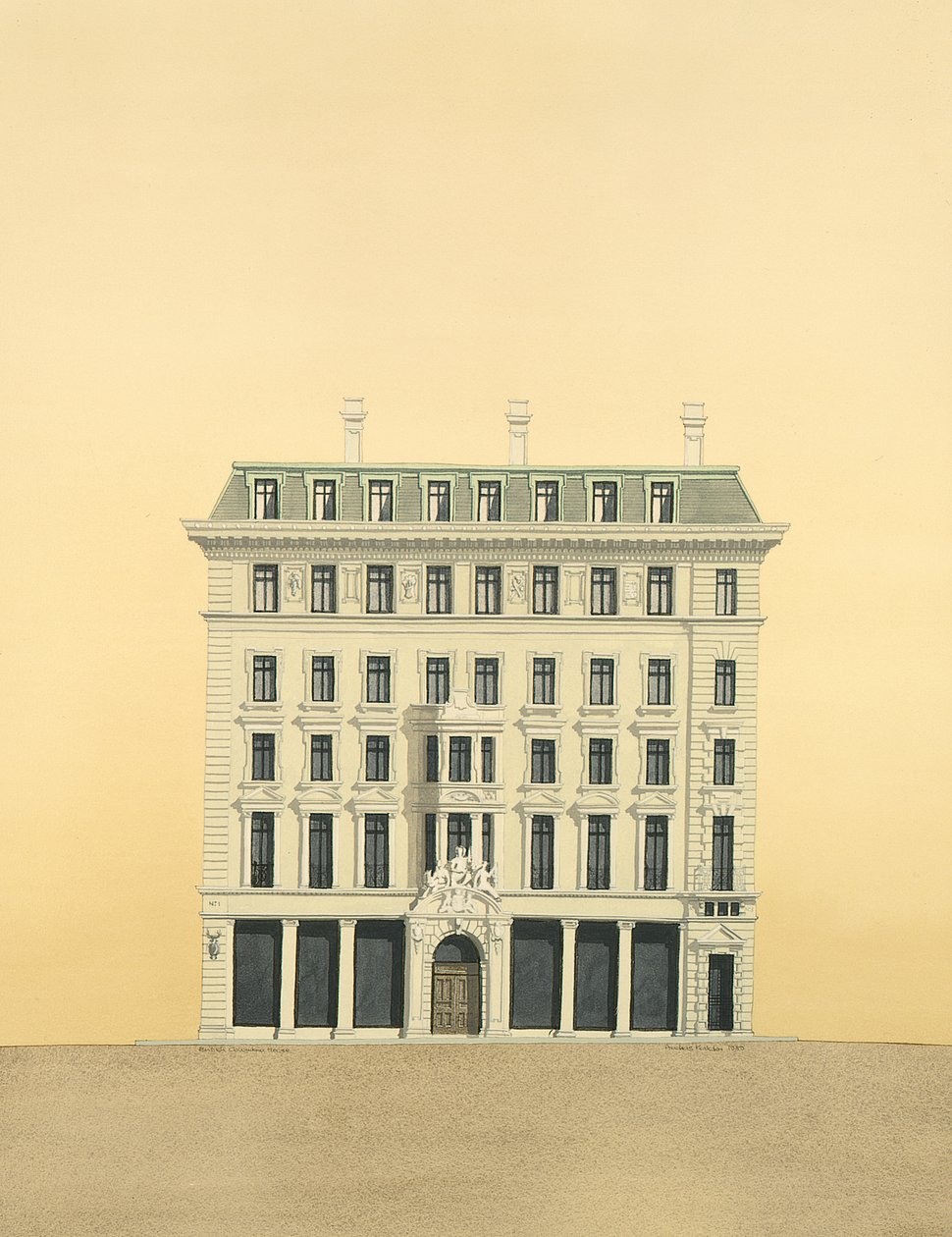 British Columbia House, Regent Street, London av Andras Kaldor