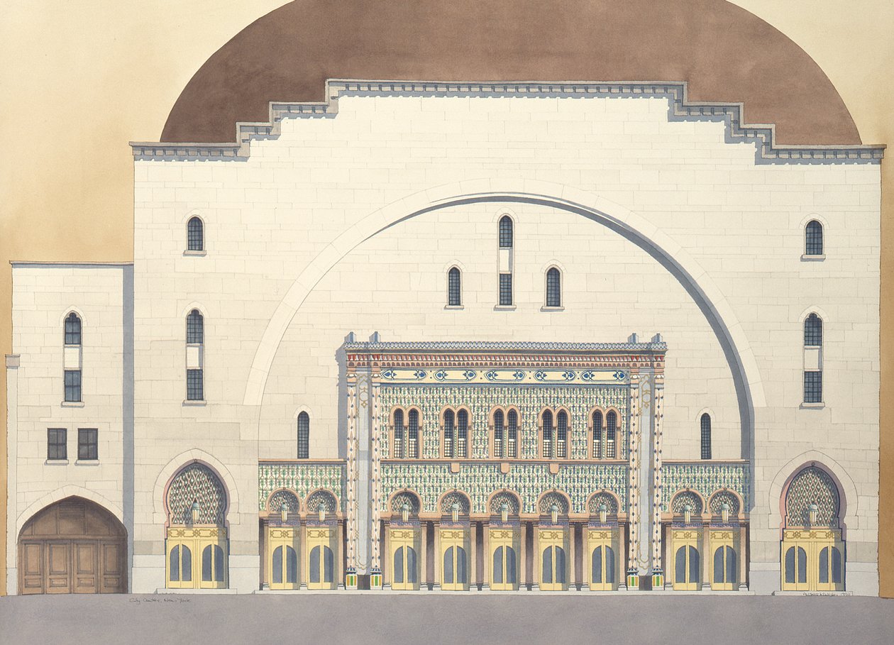 City Center Theater, New York av Andras Kaldor
