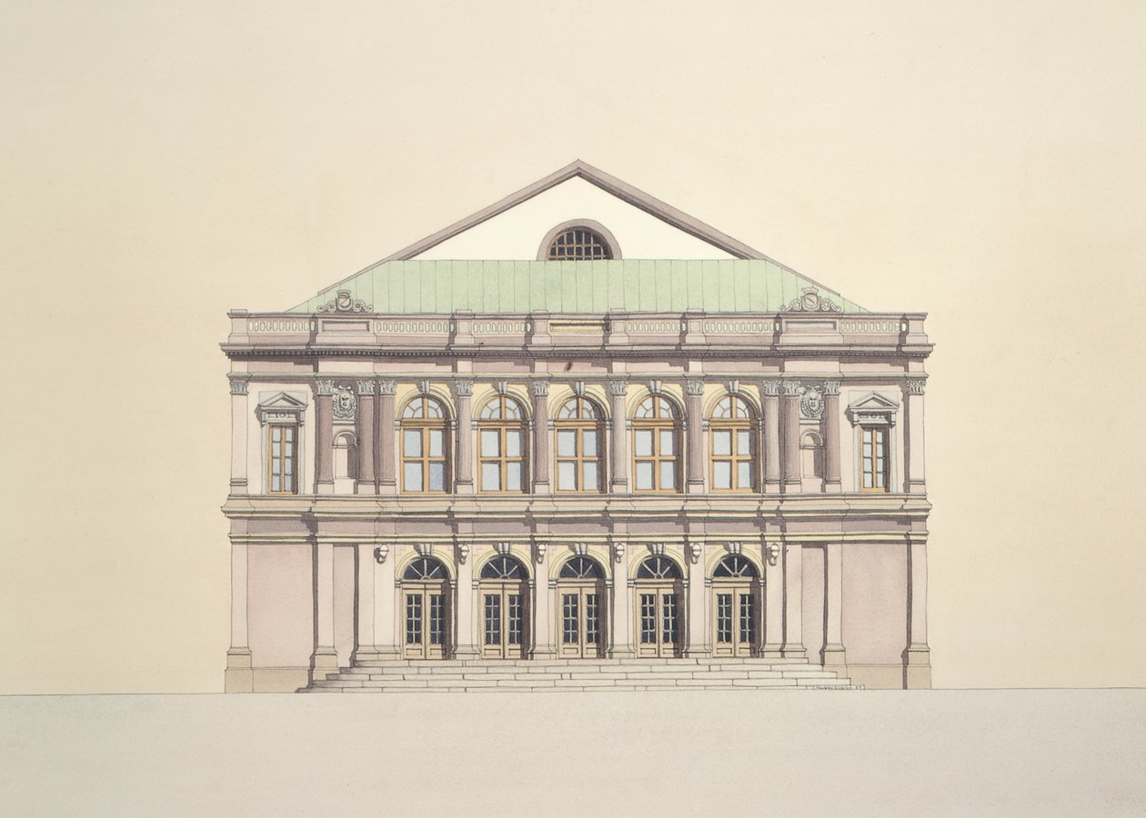 Stadsteatern, Colmar, Frankrike av Andras Kaldor