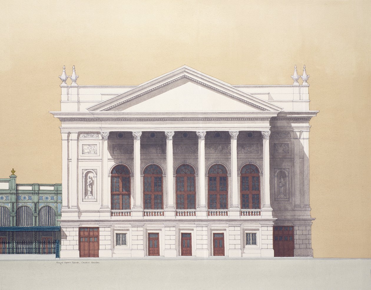 Royal Opera House, London av Andras Kaldor