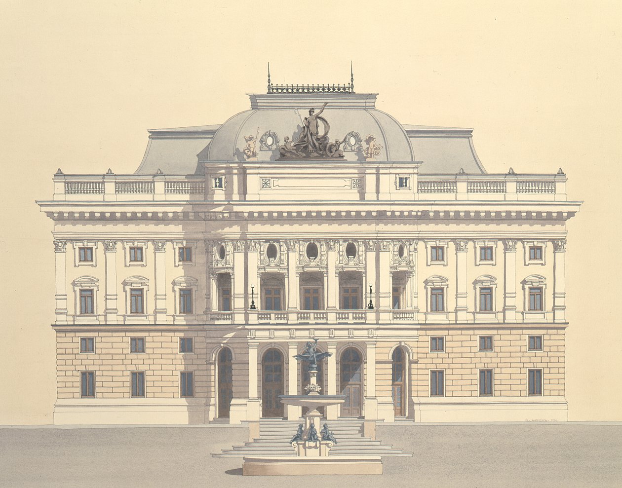 Slovakiens nationalteater av Andras Kaldor
