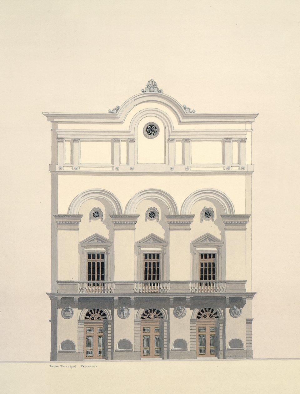 Main Theatre, Barcelona, Spanien av Andras Kaldor