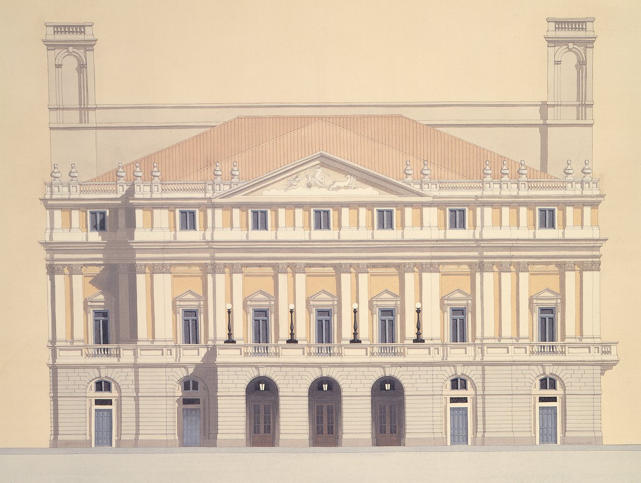 Teatro alla Scala, Milano, Italien av Andras Kaldor