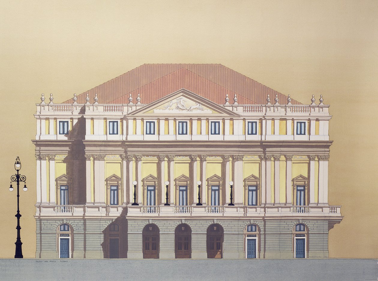 Teatro alla Scala, Milano, Italien av Andras Kaldor