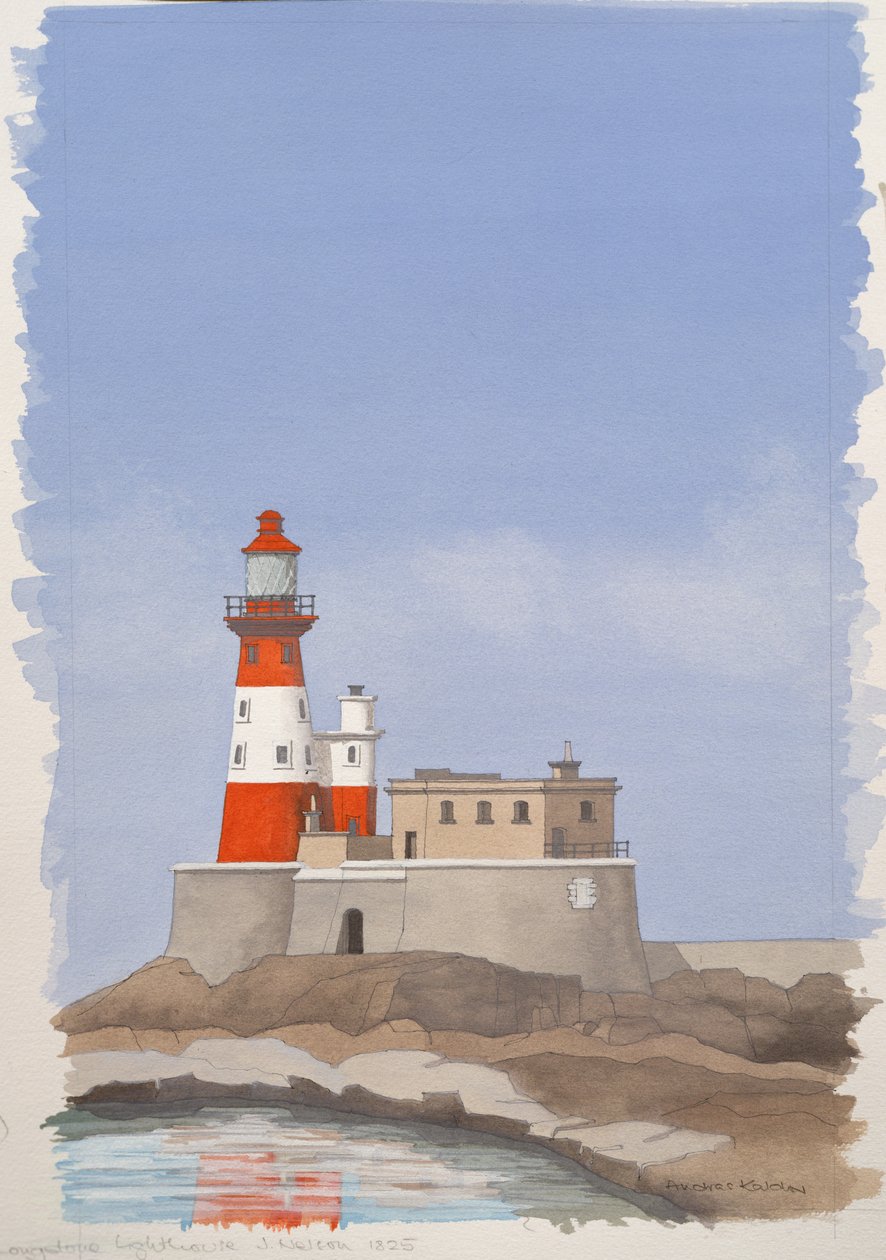Longstone-fyren, Farne Island av Andras Kaldor