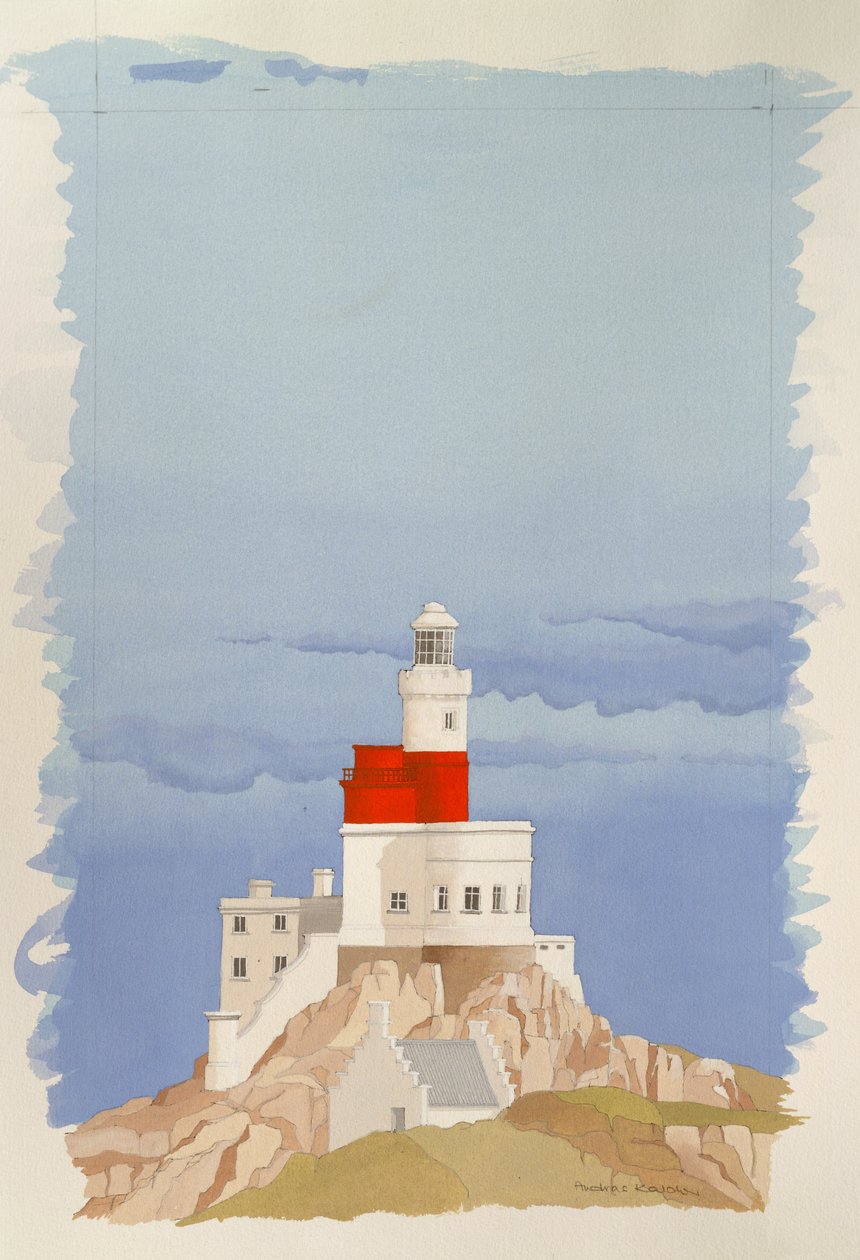 Fyren Skerries, Anglesey, Wales av Andras Kaldor