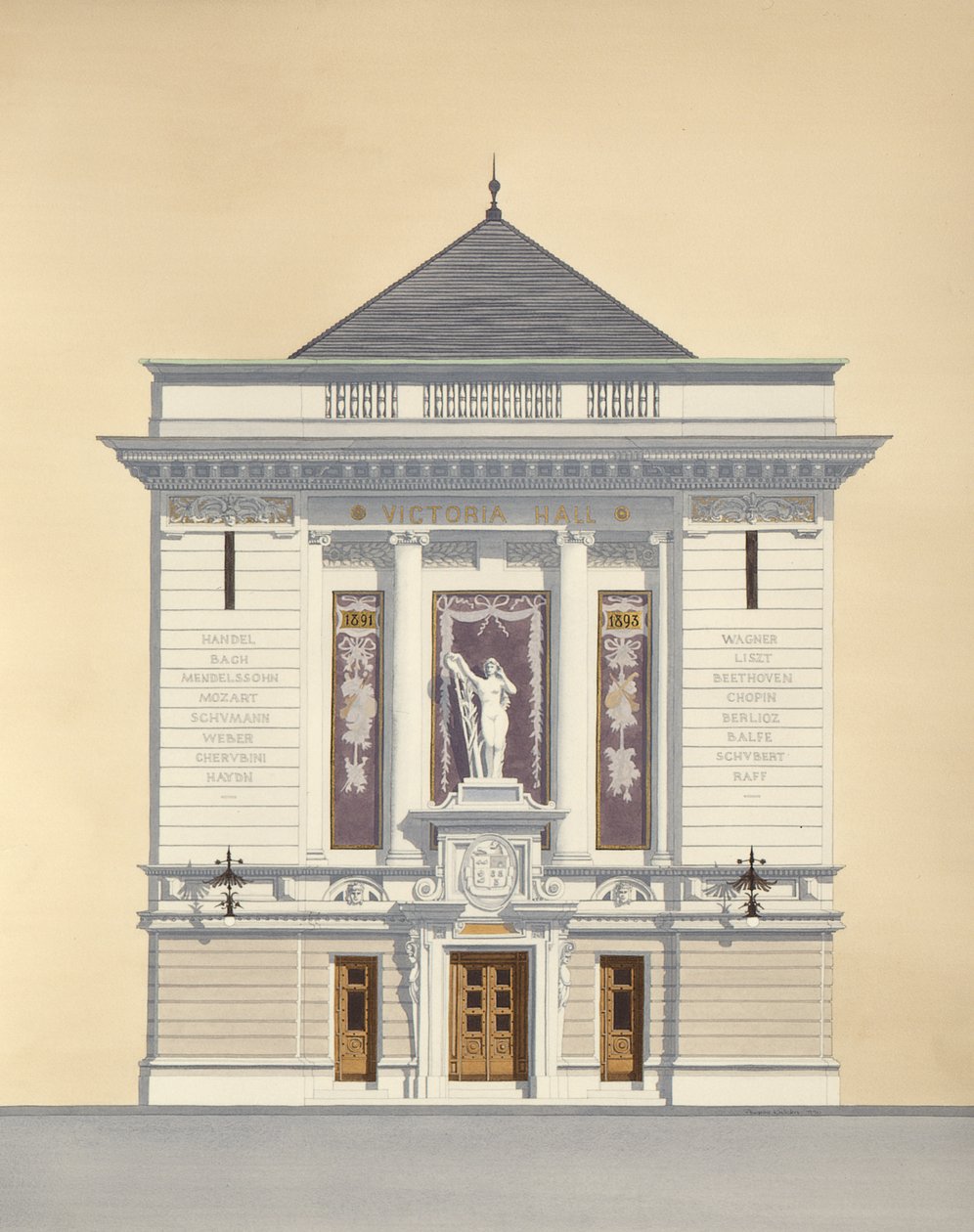 Victoriahallen av Andras Kaldor