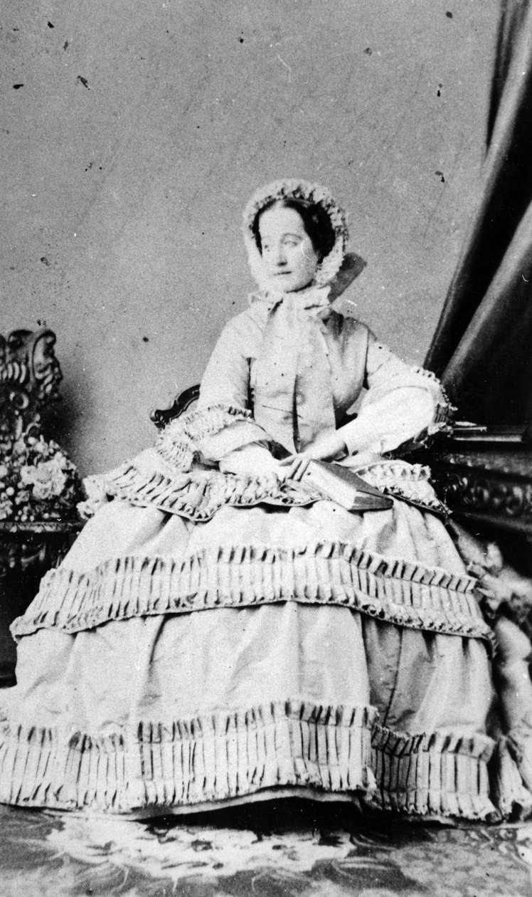 Drottning Eugénie de Montijo av Andre Adolphe Eugene Disderi
