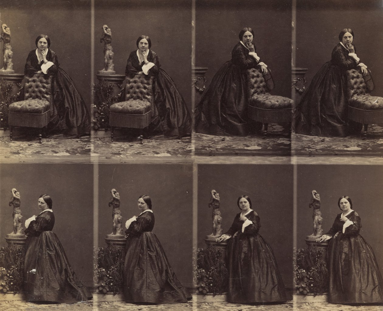 Berthe, 22 januari 1862-april 1862. av Andre Adolphe Eugene Disderi