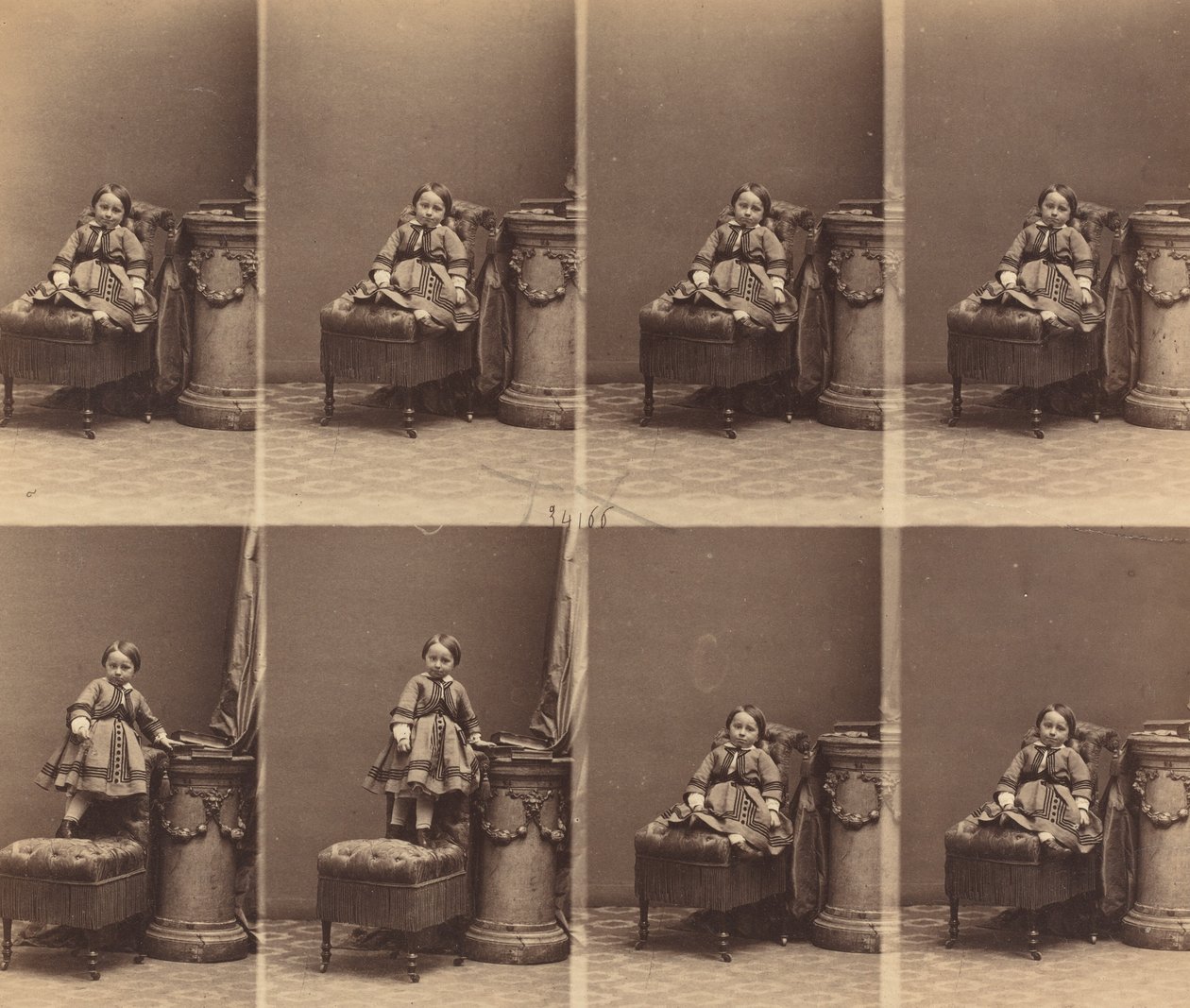 Fröken Trachier av Andre Adolphe Eugene Disderi