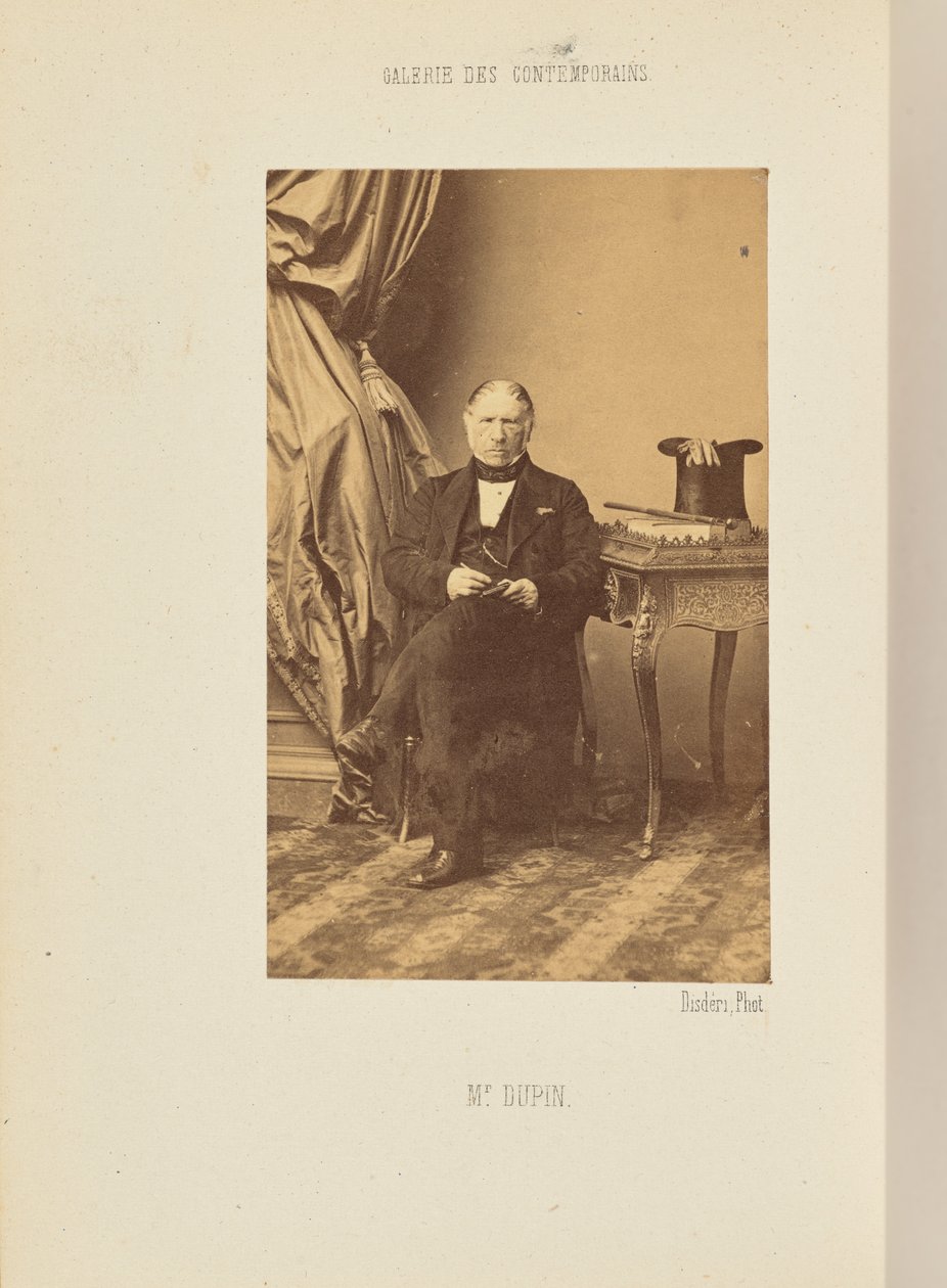 Herr Dupin av Andre Adolphe Eugene Disderi