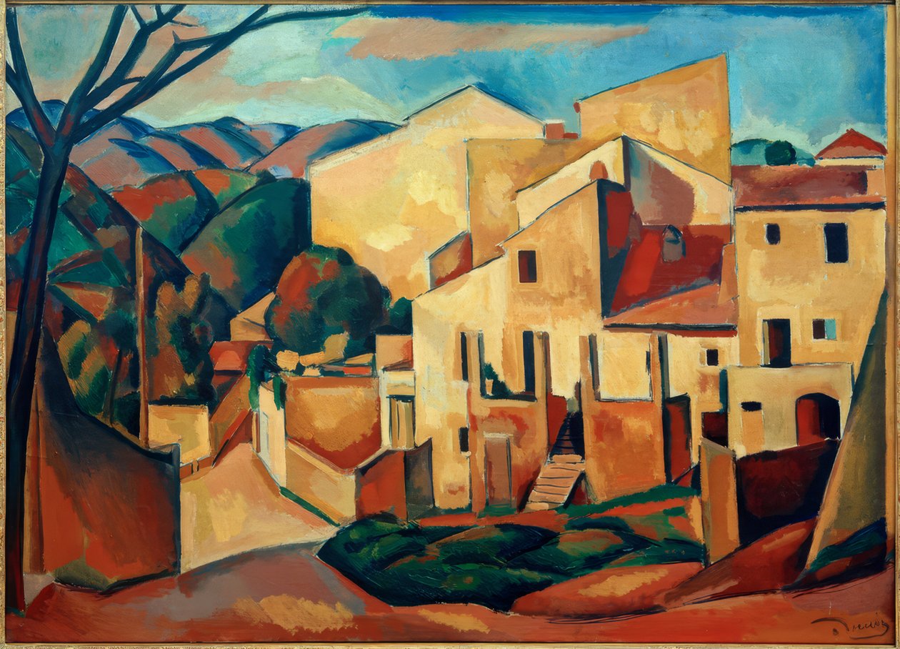 Cagnes av Andre Derain