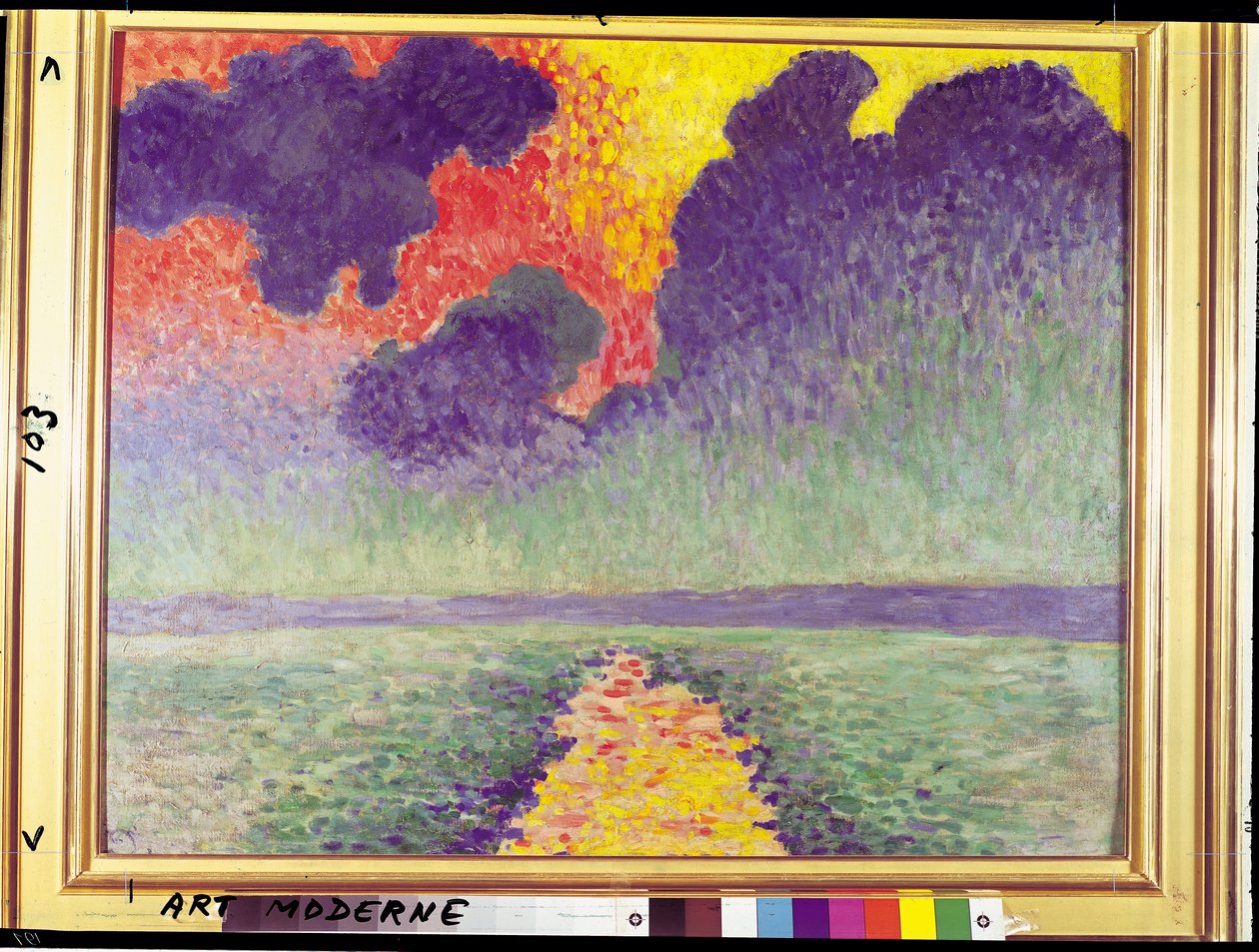 Solens inverkan på vattnet, London av Andre Derain