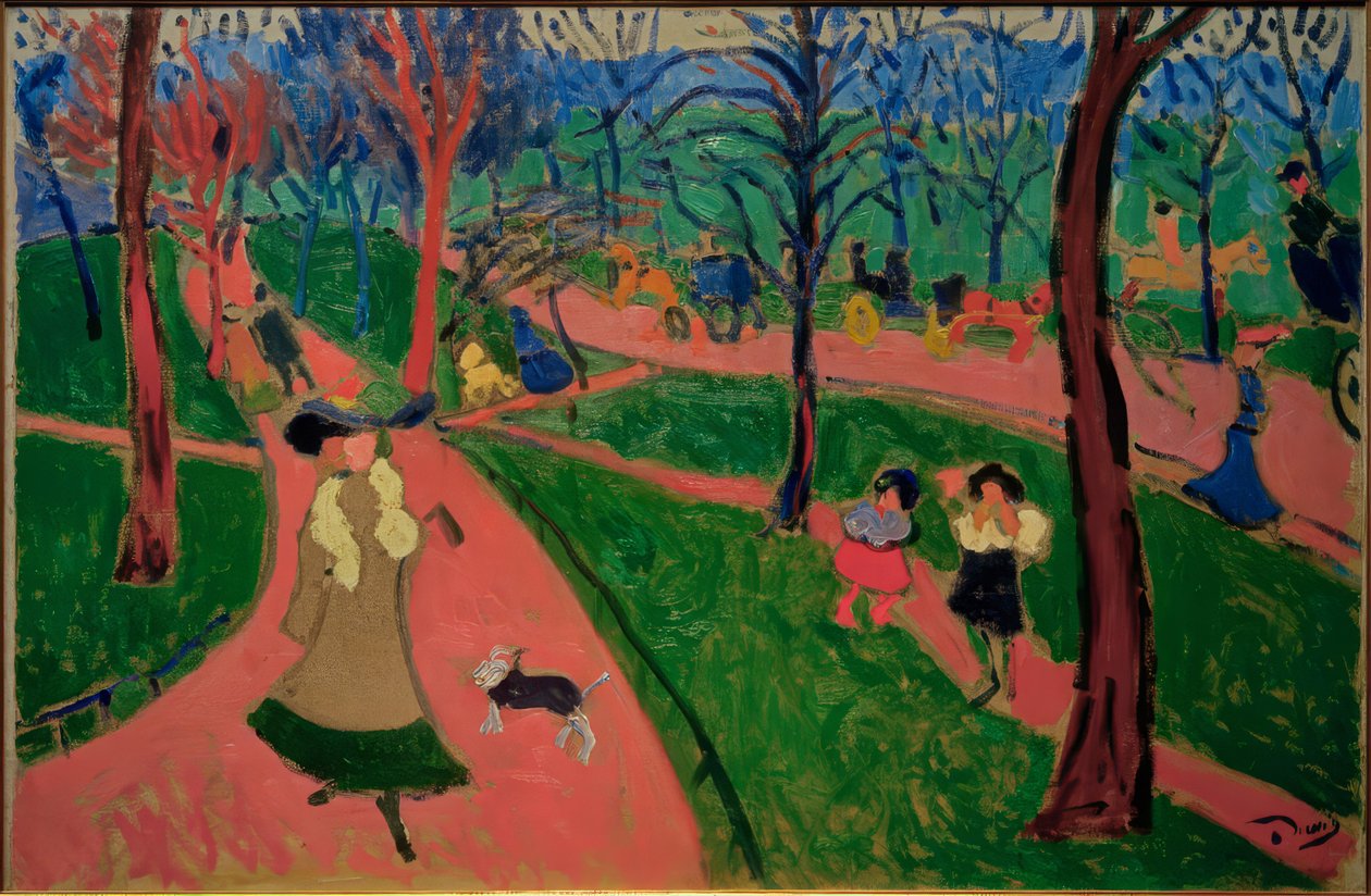 Hyde Park av Andre Derain