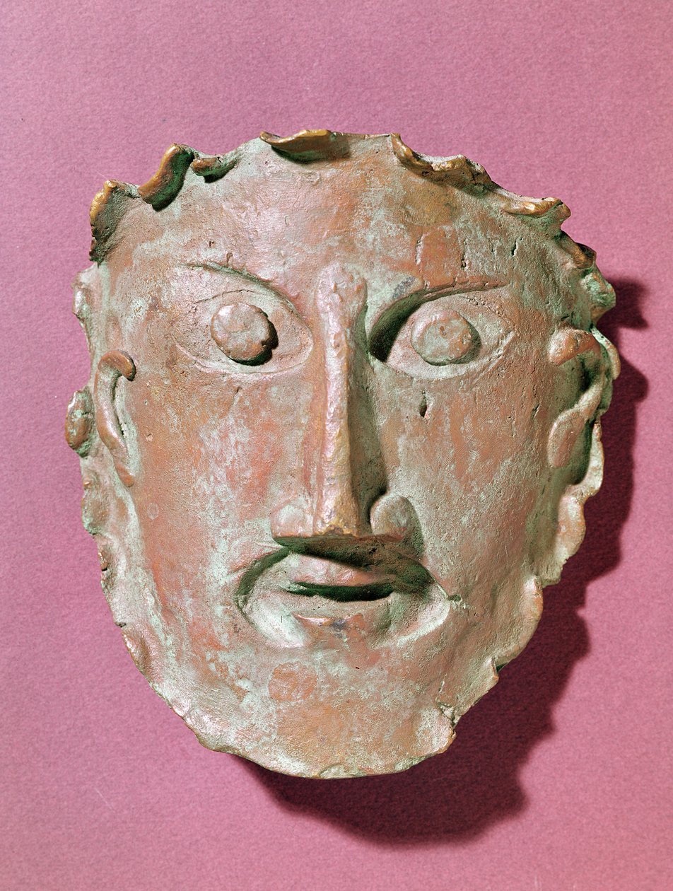 Mask (brons) av Andre Derain