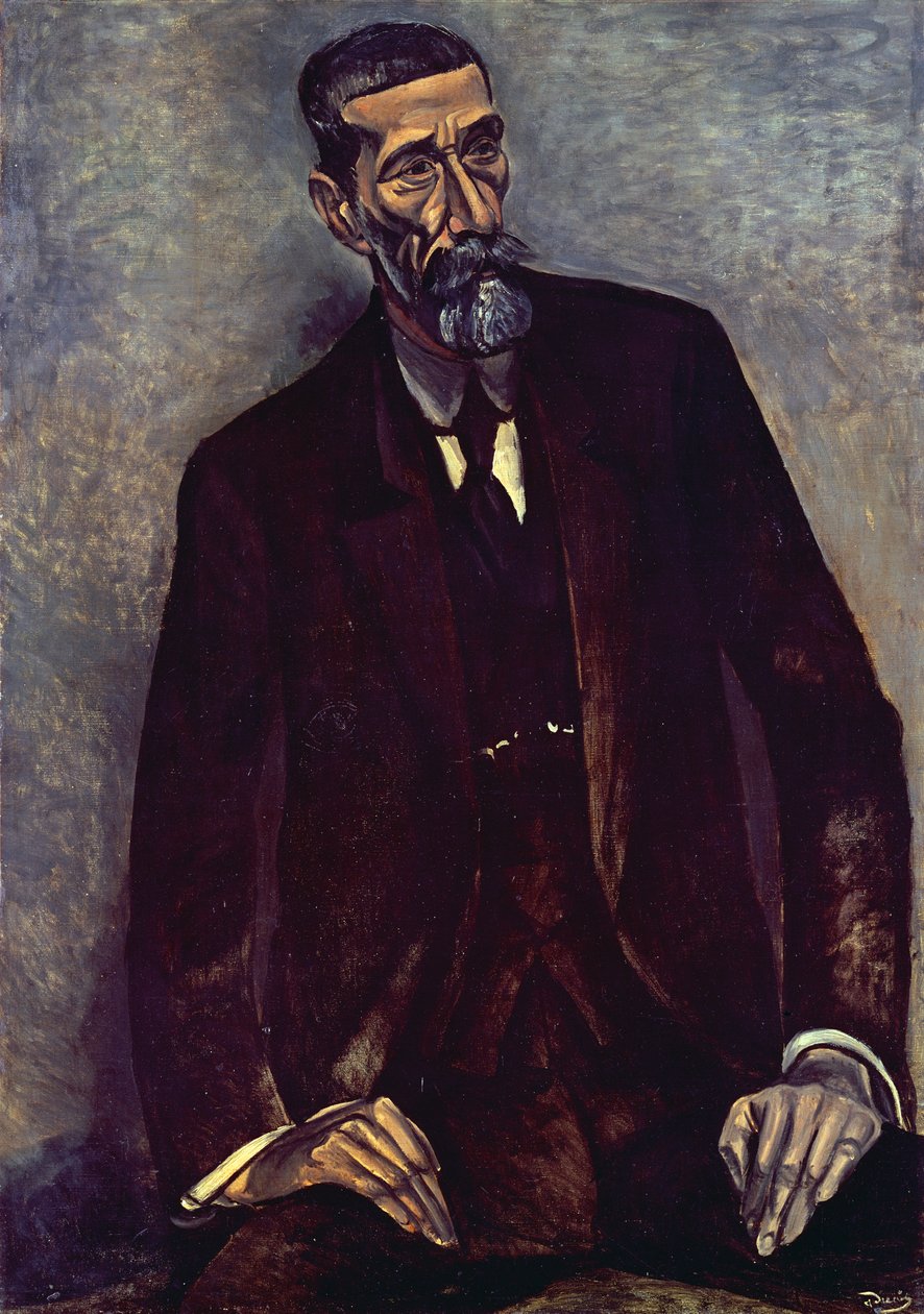 Porträtt av Francesco Iturrino (1864-1924), konstnär av Andre Derain