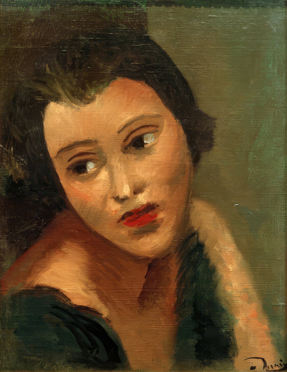 Porträtt av Maria Lani av Andre Derain