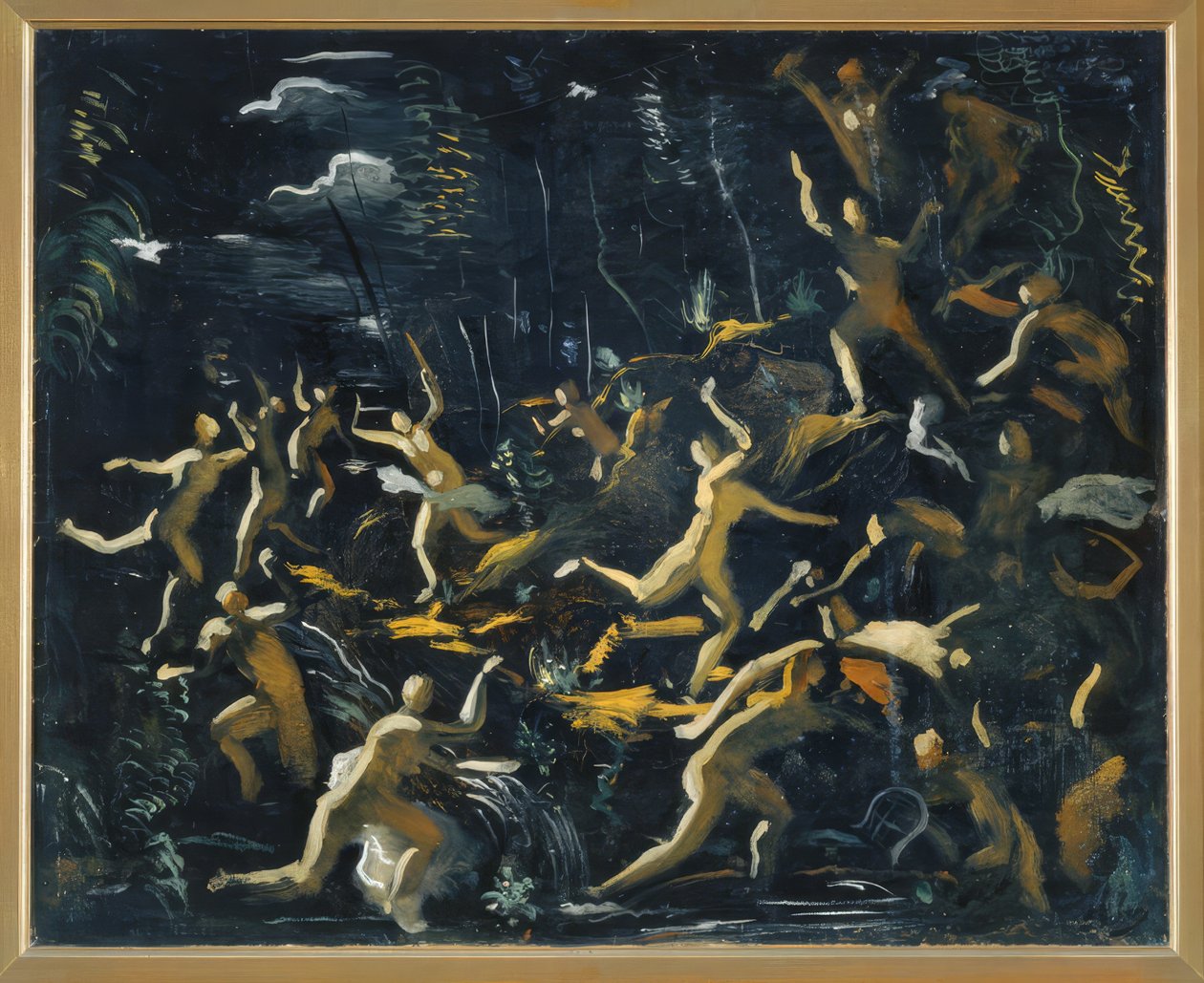 Bacchanterna av Andre Derain