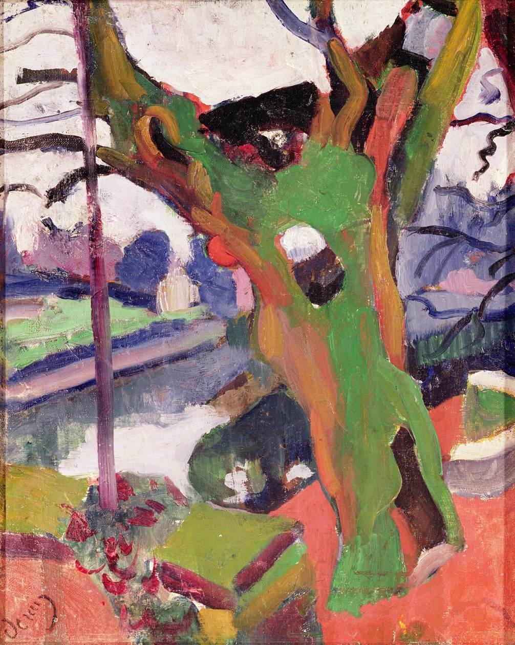Det gamla trädet av Andre Derain