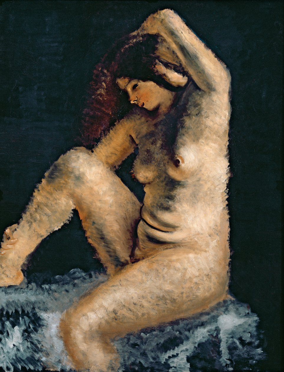 Den stiliga modellen av Andre Derain