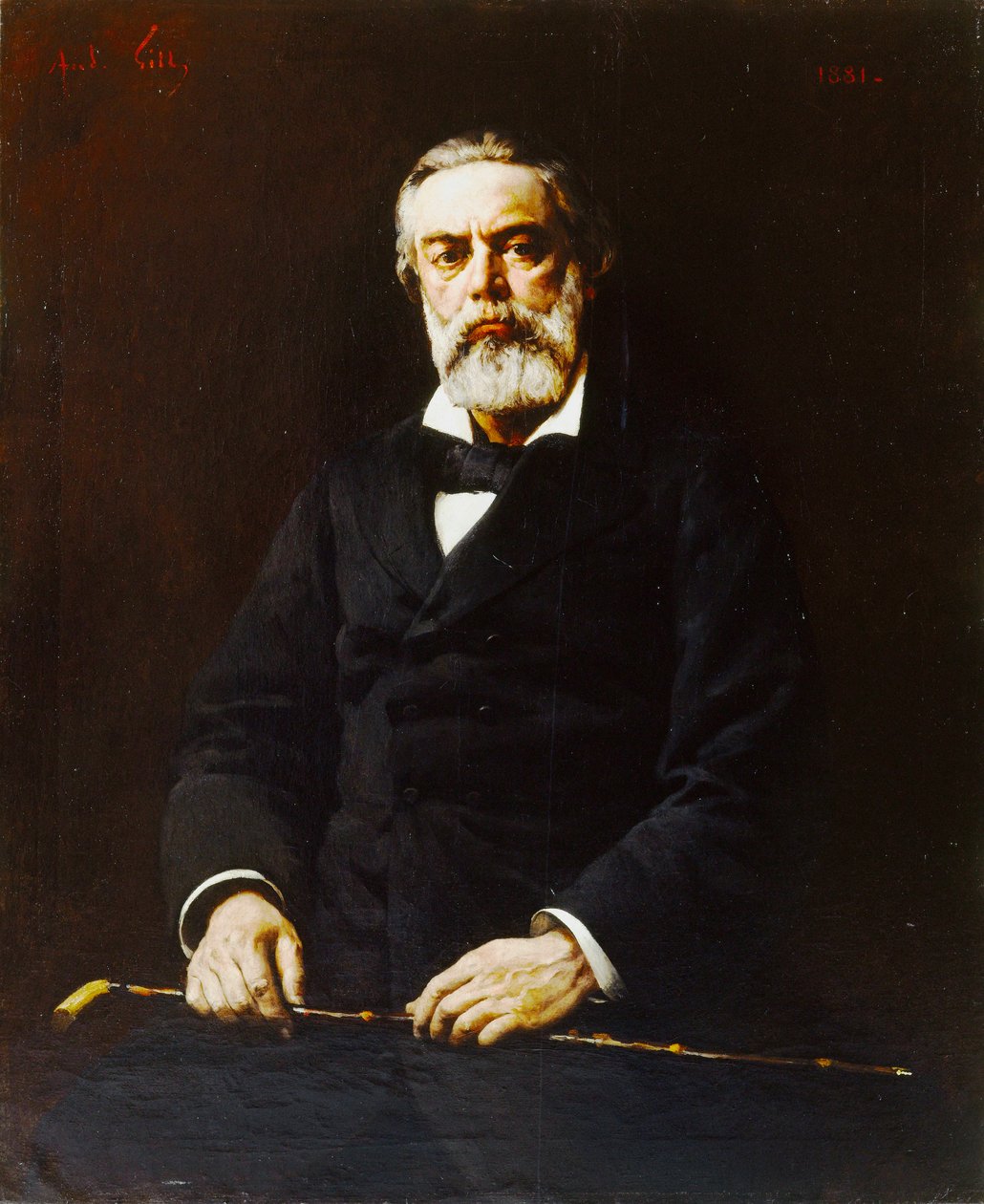 Porträtt av Jules Vallès 1832-1885, 1881. av Andre Gill