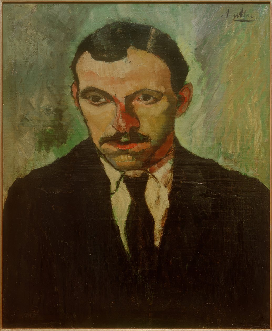 Porträtt Utrillo av Andre Utter