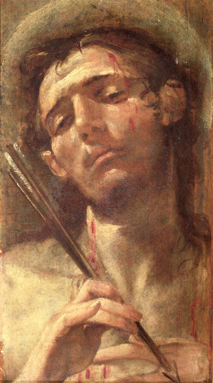 St Sebastian av Andrea Boscoli