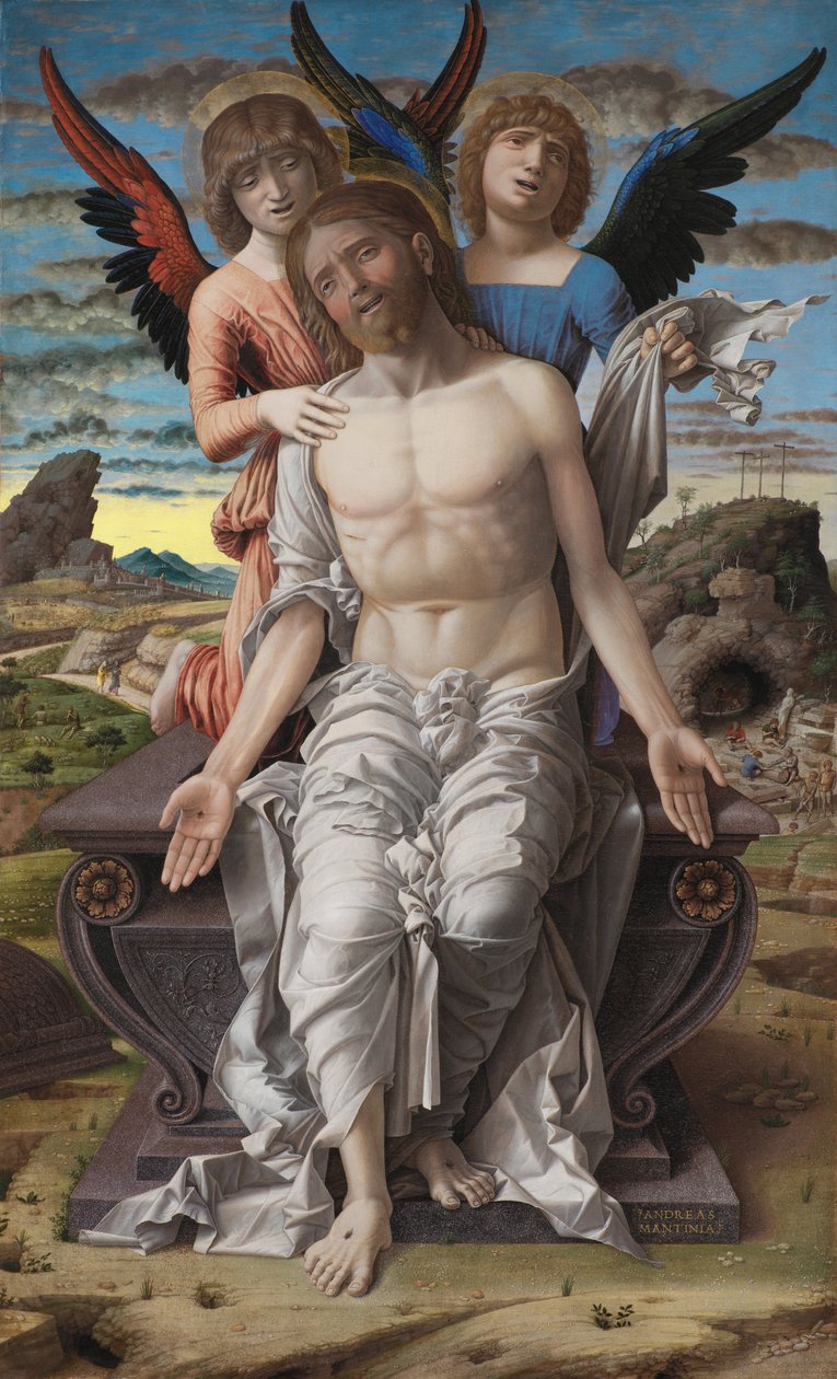 Christ as the Suffering Redeemer av Andrea Mantegna
