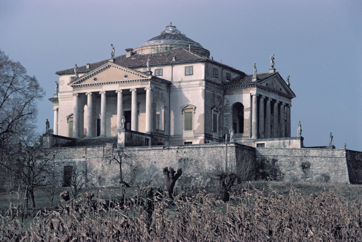 Villa Rotunda, 1550-54 av Andrea Palladio