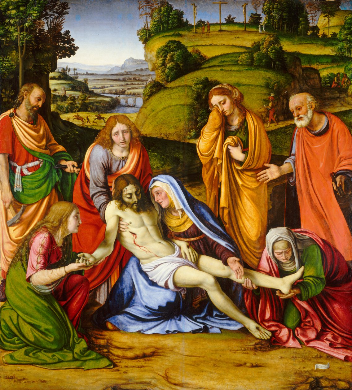 Lamentation av Andrea Solari