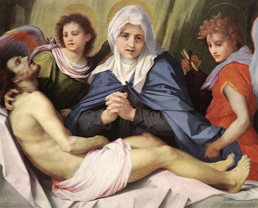 Lamentation of Christ av Andrea del Sarto