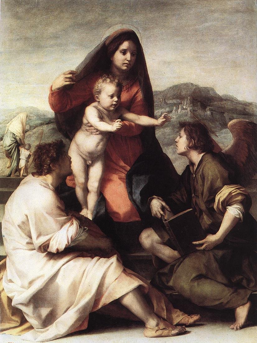 Madonna della Scala av Andrea del Sarto