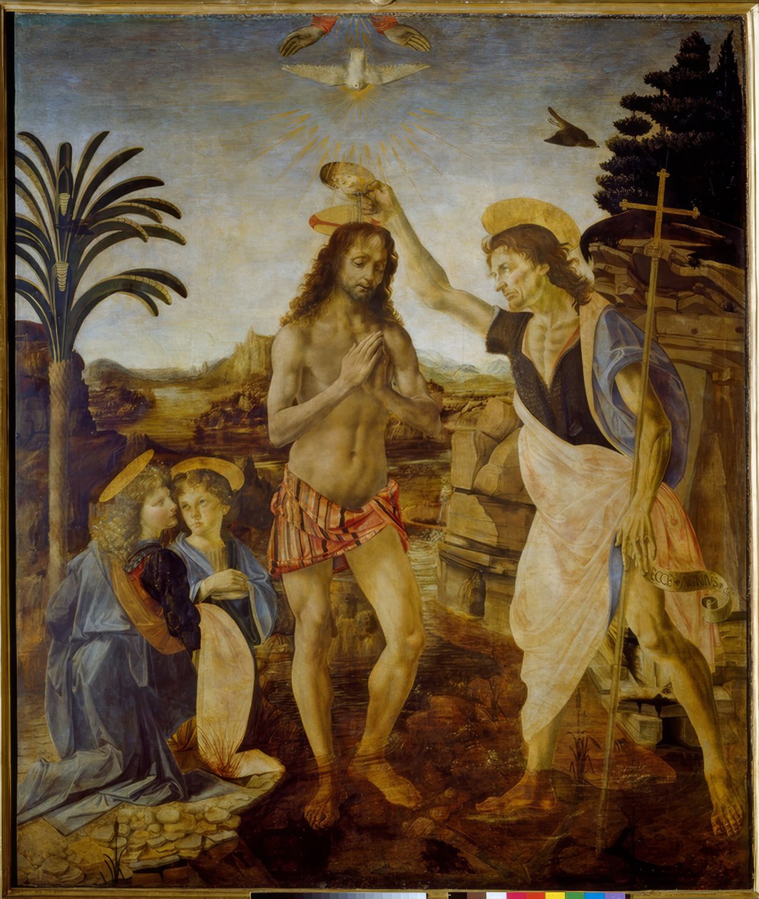 Kristi dop av Andrea del Verrocchio