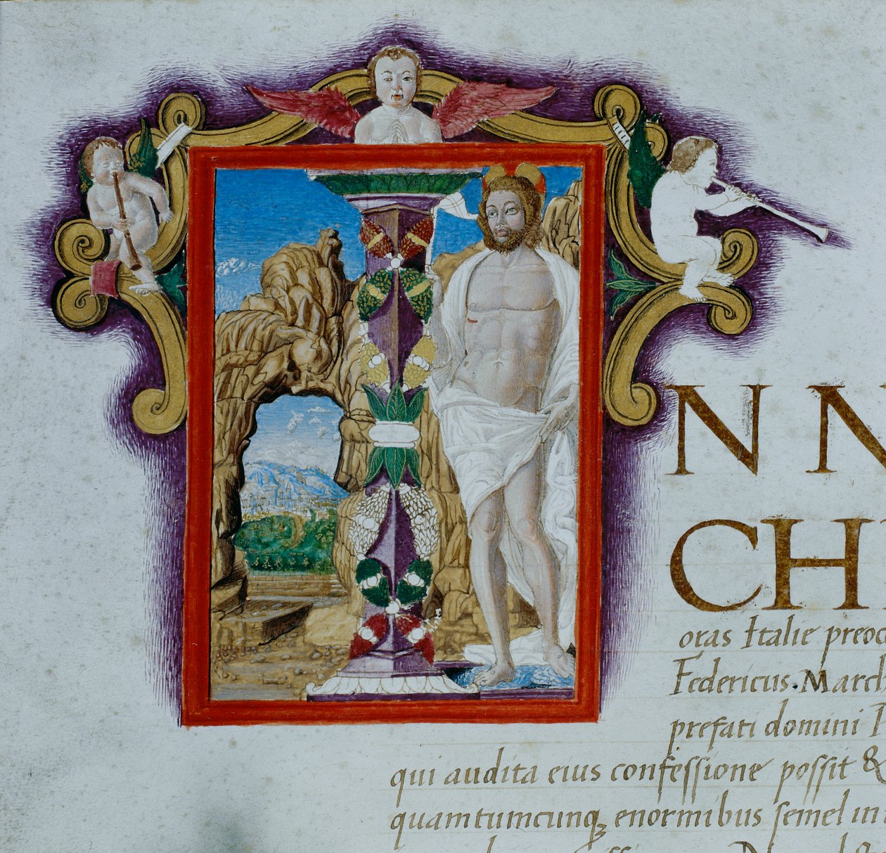 Uppståndelse av Andrea (school of) Mantegna