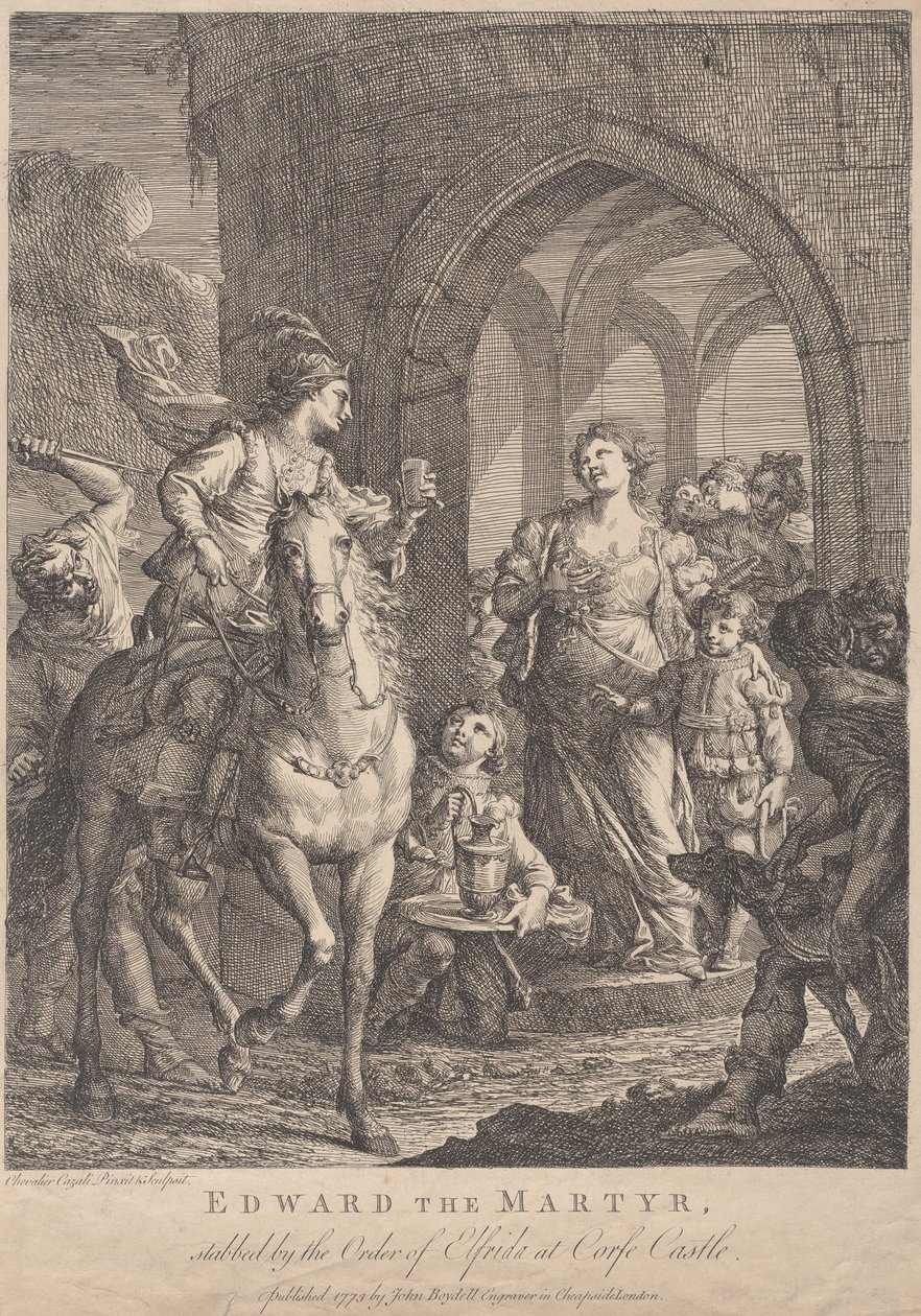 Edward Martyren, 1773. av Andrea Casali