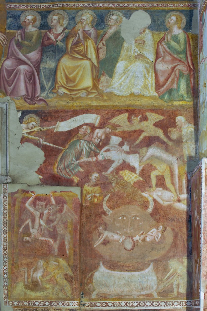 Tortures of the Damned (fresk) av Andrea De Bruni